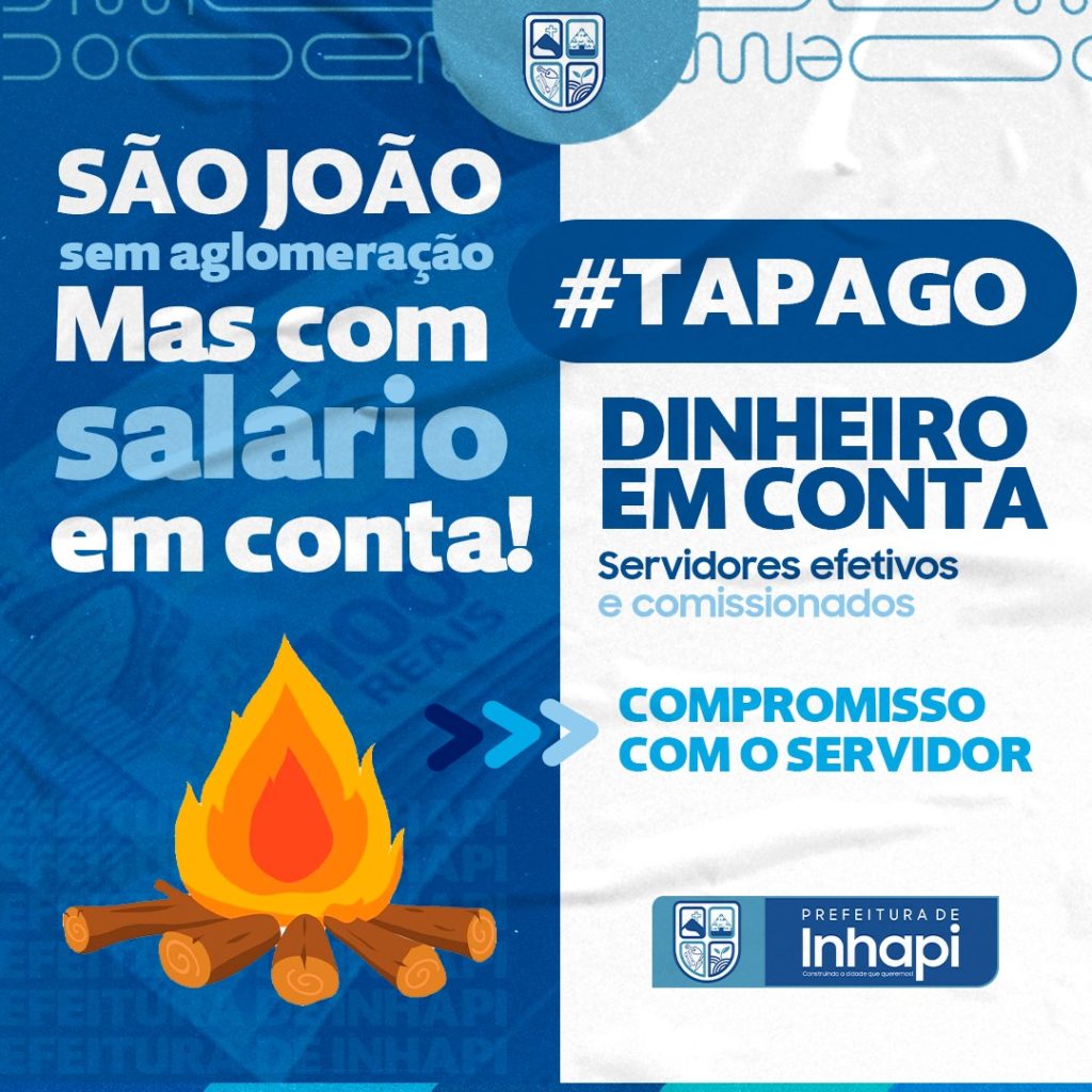 São João sem aglomeração. Mas com salário em conta!