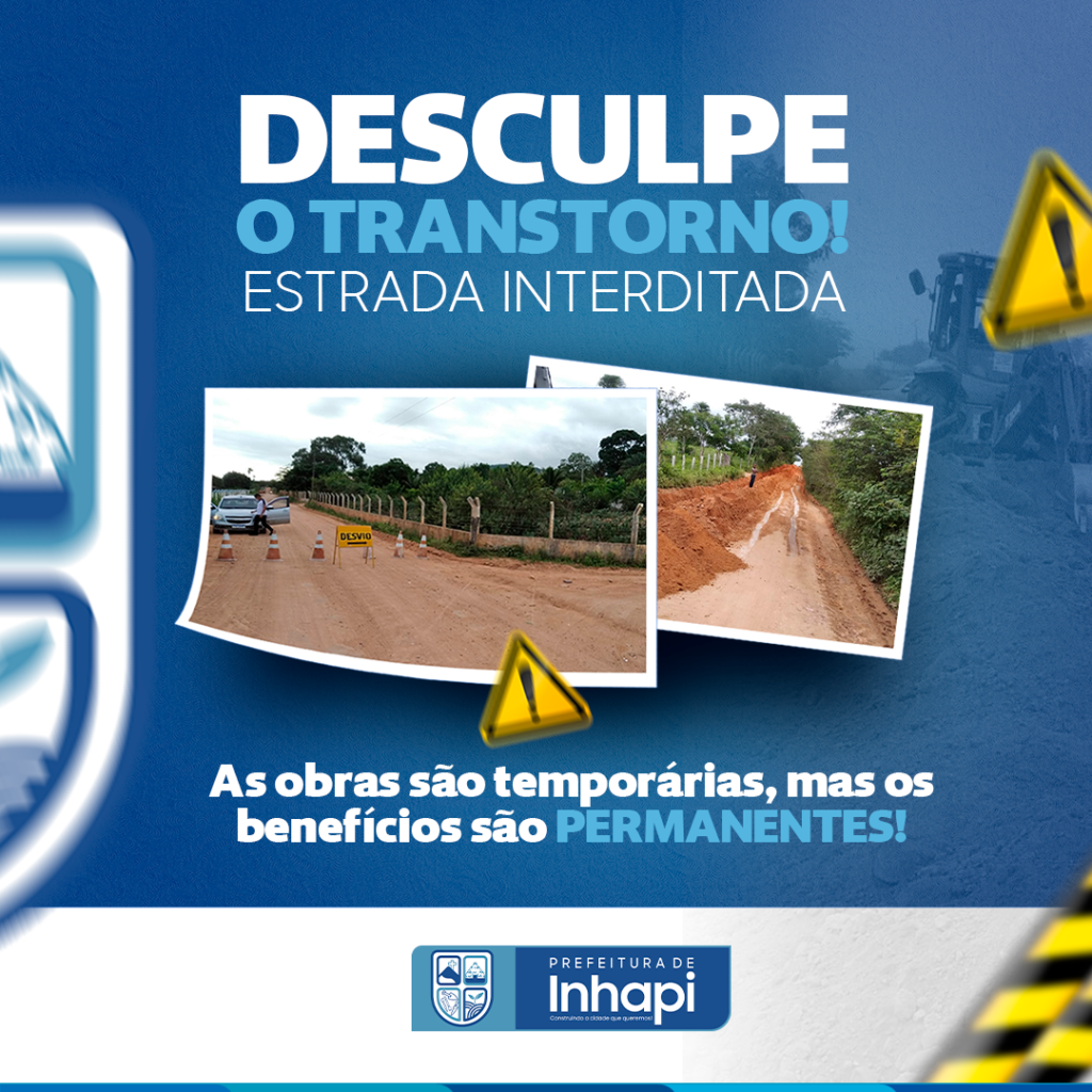 Desculpe o transtorno, estamos em obras!