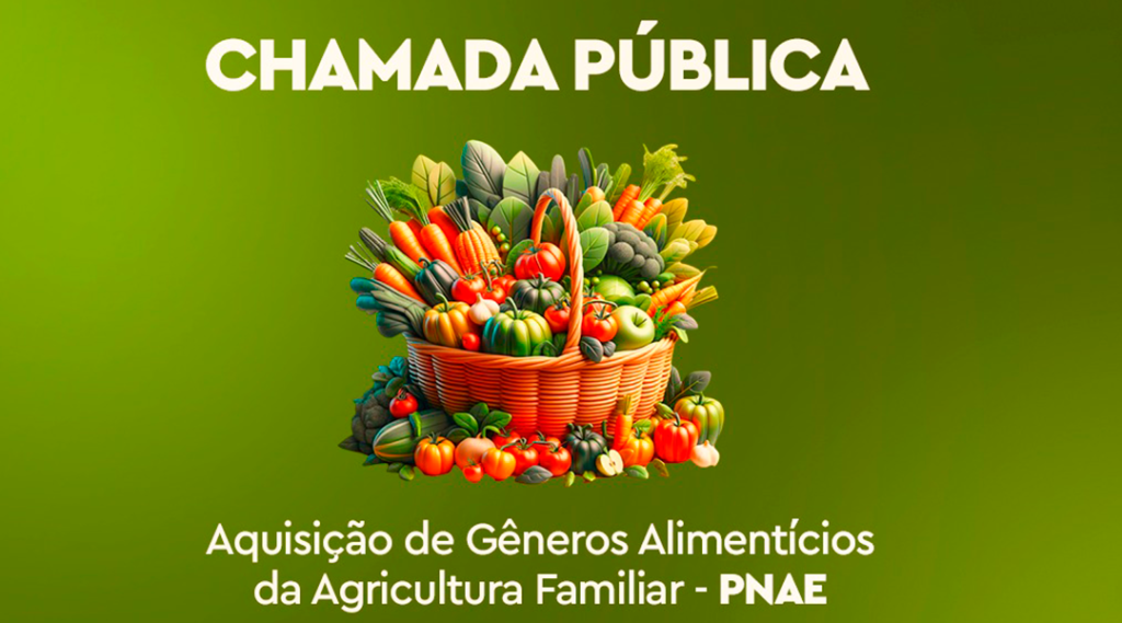 AVISO DE PUBLICAÇÃO – CHAMADA PÚBLICA – Nº 003/2024 – AGRICULTURA FAMILIAR