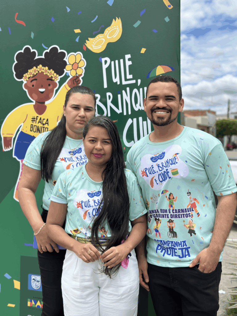 Carnaval Consciente: Prefeitura de Inhapi mobiliza Assistência Social na campanha “Pule, Brinque e Cuide”